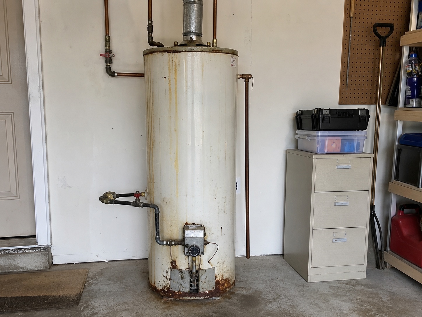 old water heater