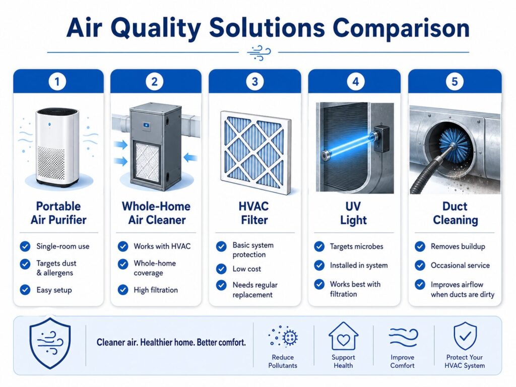 Air Quality Solutions Comparison