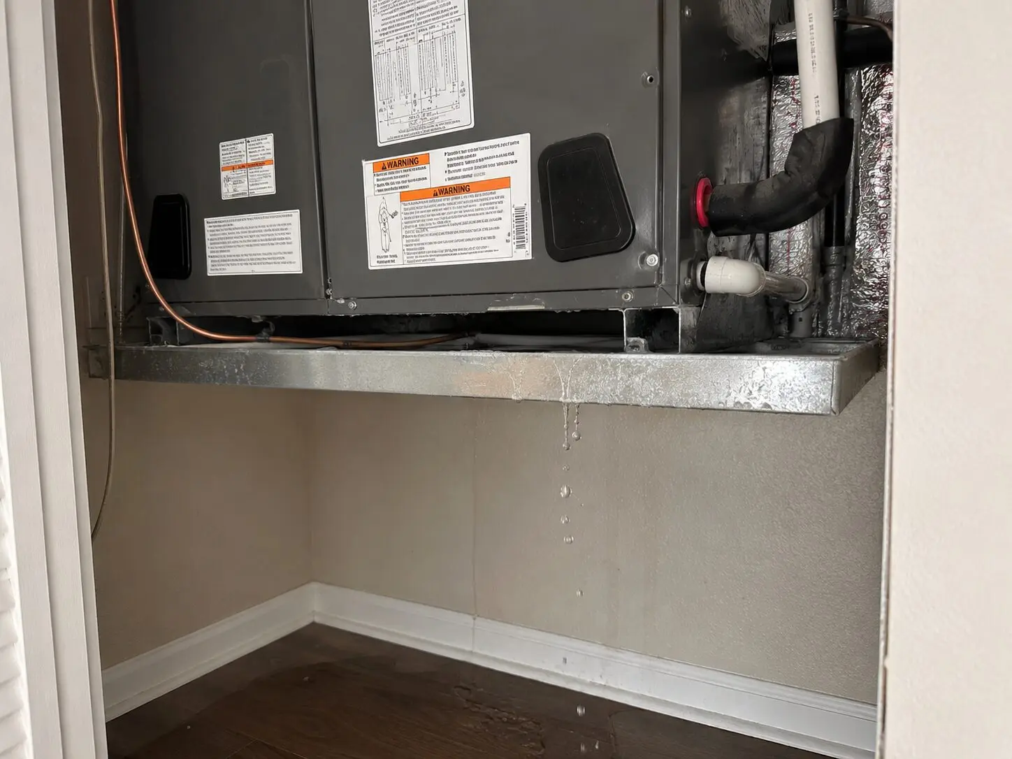 air conditioner homedics mychill leaking