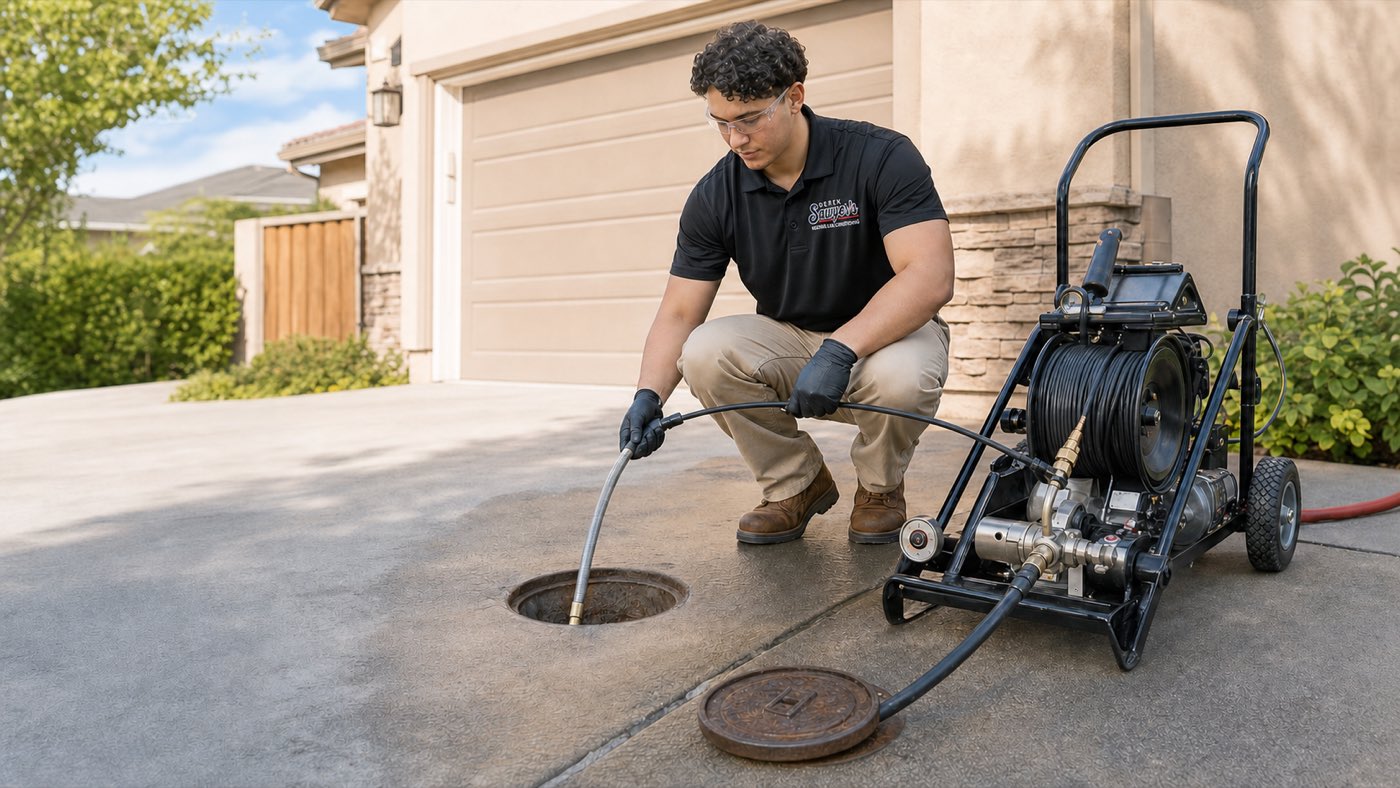 hydrojet drain cleaning hero