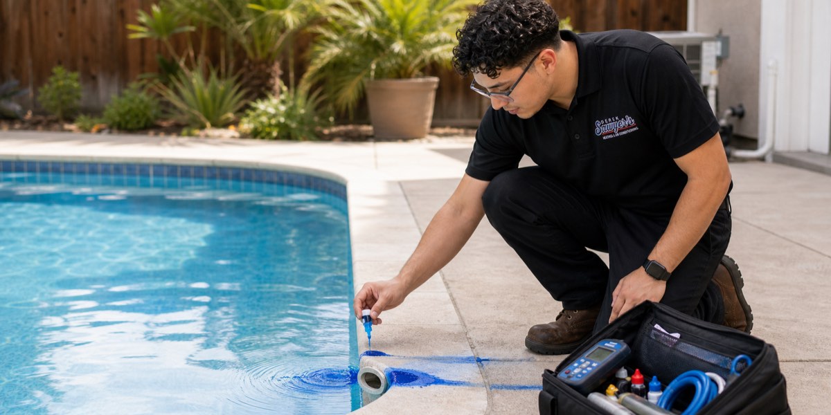 Pool leak detection
