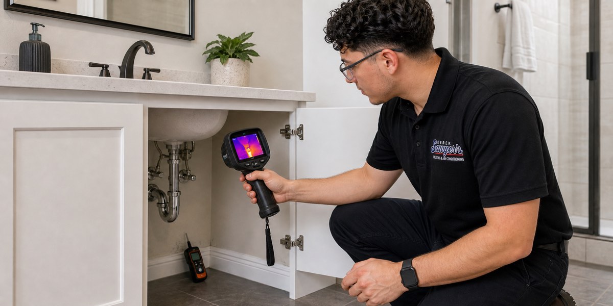 Water leak detection